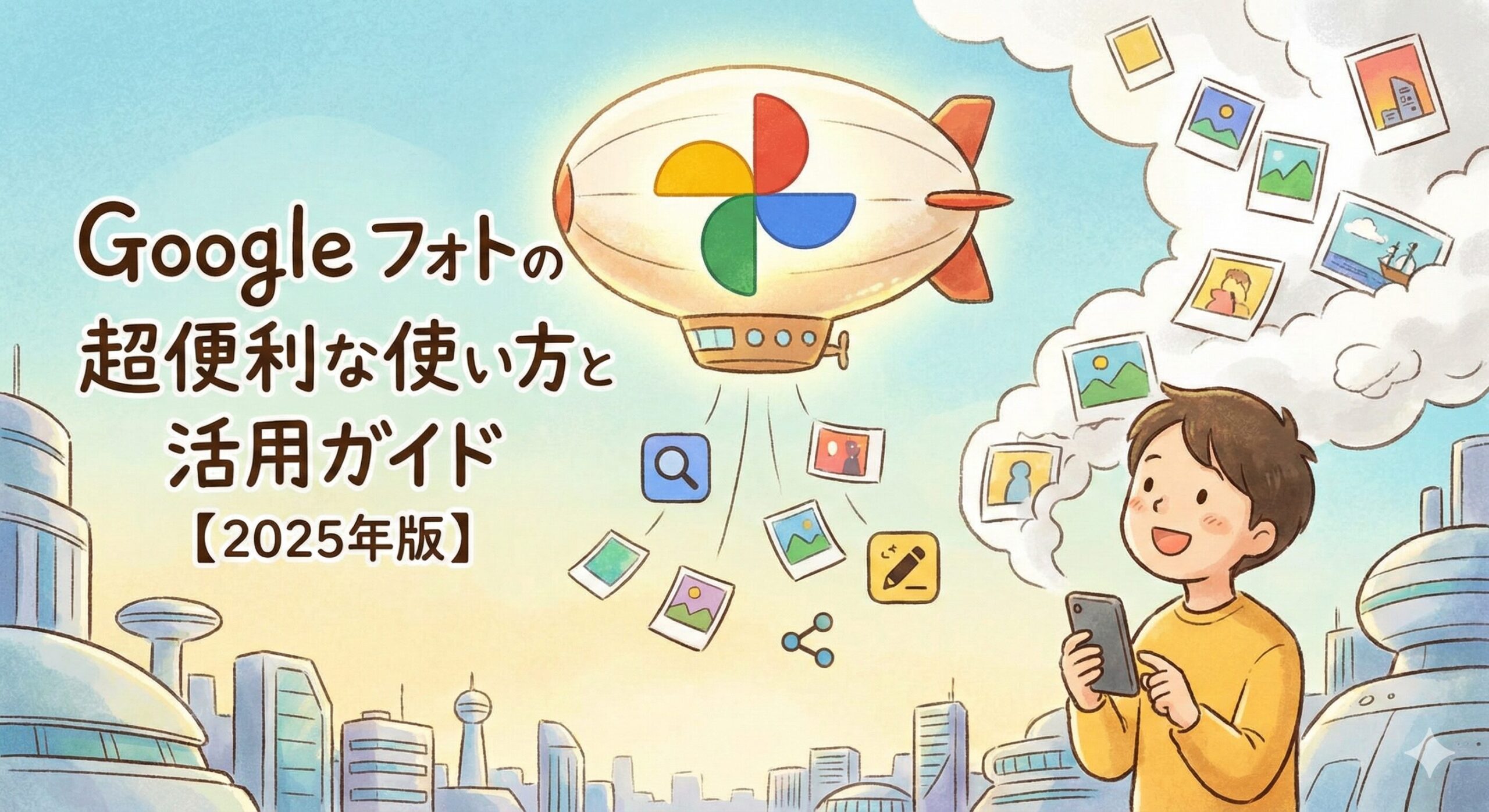 Googleフォトの便利な使い方