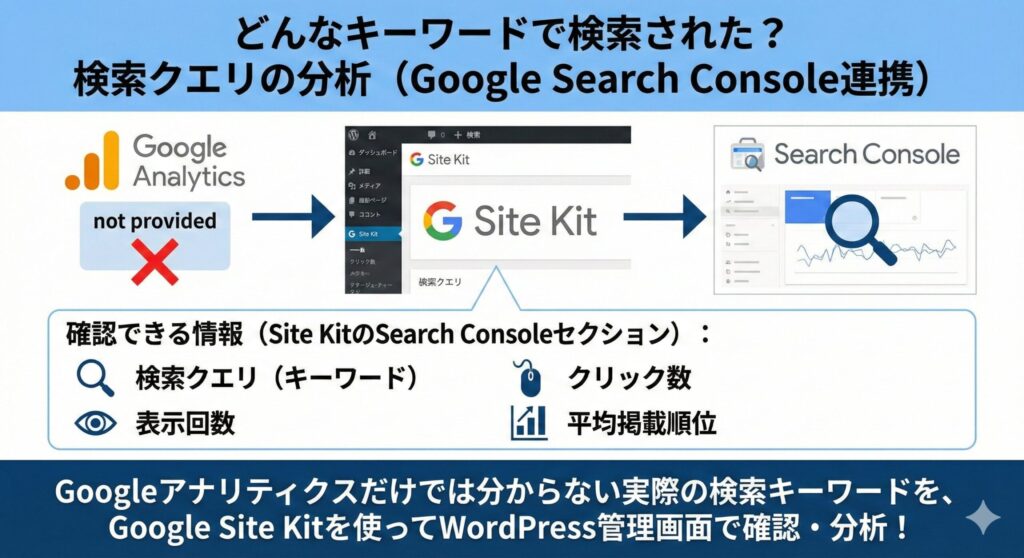 どんなキーワードで検索された?