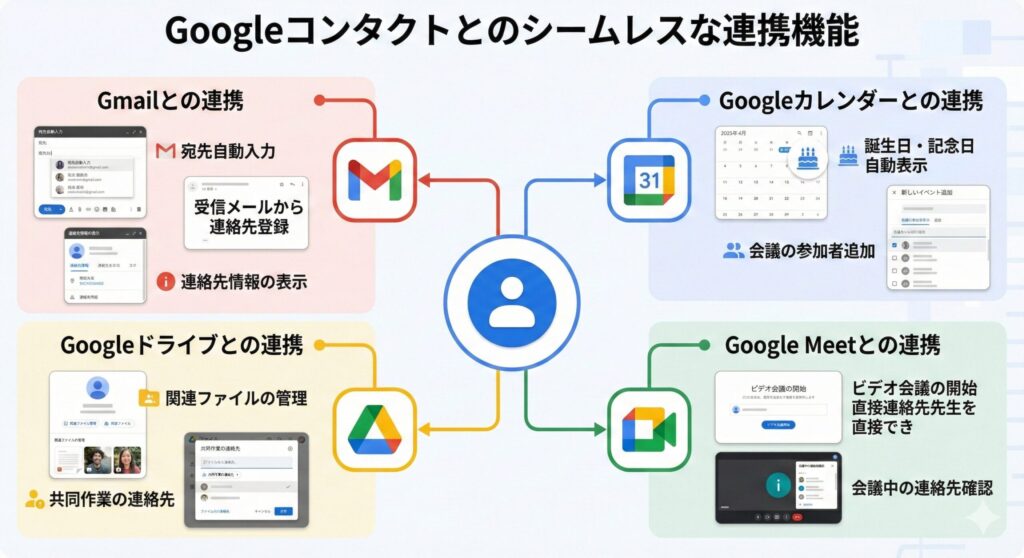 Googleコンタクト連携